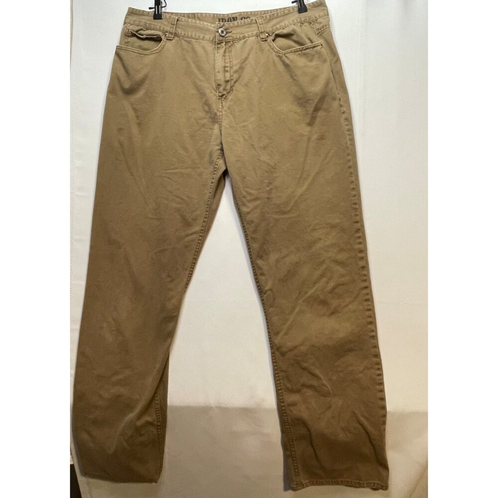 Iron Co jeans mens 37 x 34 brown